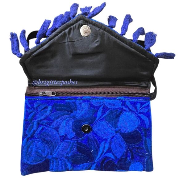 HANDMADE Mexican Embroidered Crossbody Bag - Picture 7 of 11